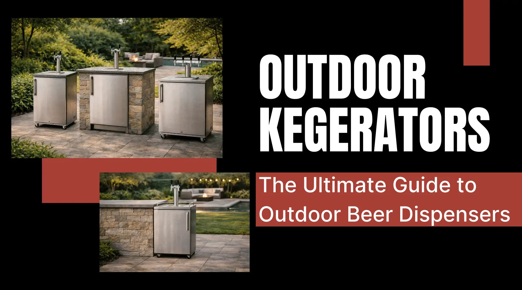 Outdoor Kegerators: The Ultimate Guide to Outdoor Beer Dispensers | Luxury Appliances Direct
