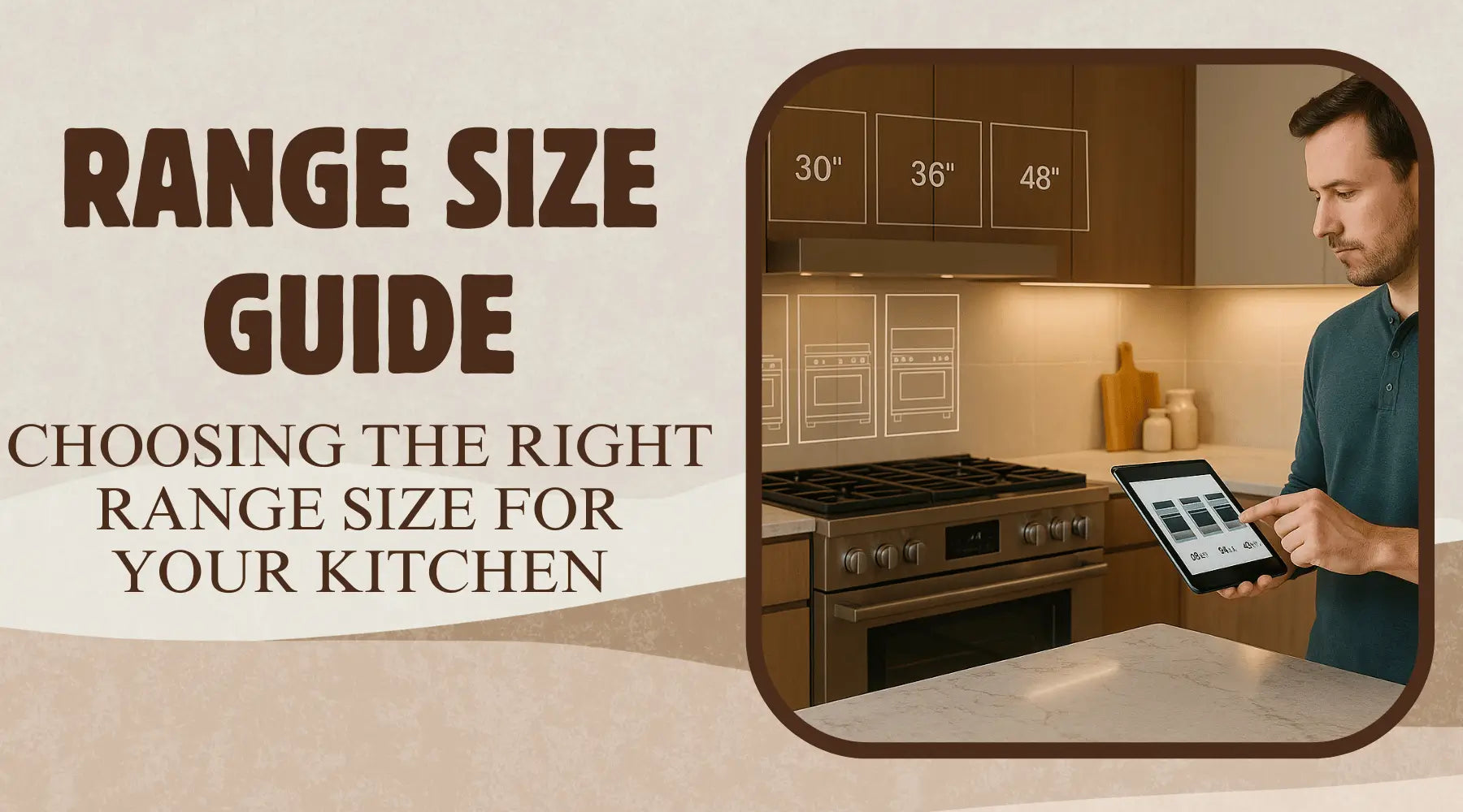 Range Size Guide: Choosing the Right Range Size for Your Kitchen | Luxury Appliances Direct