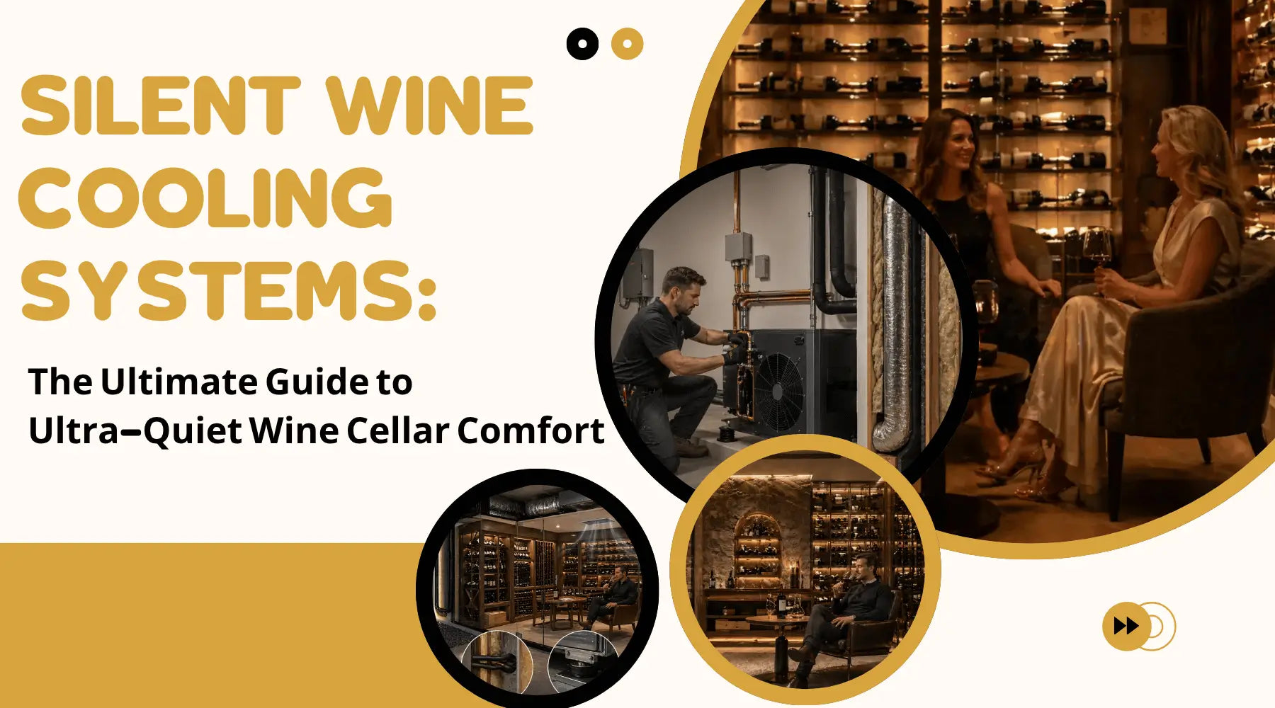 Silent Wine Cooling Systems: The Ultimate Guide to Ultra-Quiet Wine Cellar Comfort | Luxury Appliances Direct