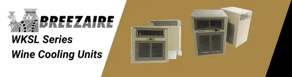 Breezaire WKSL Series Wine Cooling Units | Luxury Appliances Direct