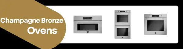 Champagne Bronze Ovens | Luxury Appliances Direct