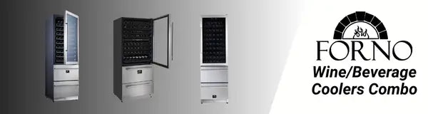 Forno Wine/Beverage Coolers Combo | Luxury Appliances Direct