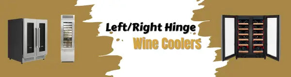 Left/Right Hinge Wine Coolers | Luxury Appliances Direct