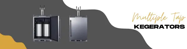 Multiple Tap Kegerators | Luxury Appliances Direct