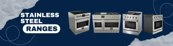 Stainless Steel Ranges | Luxury Appliances Direct