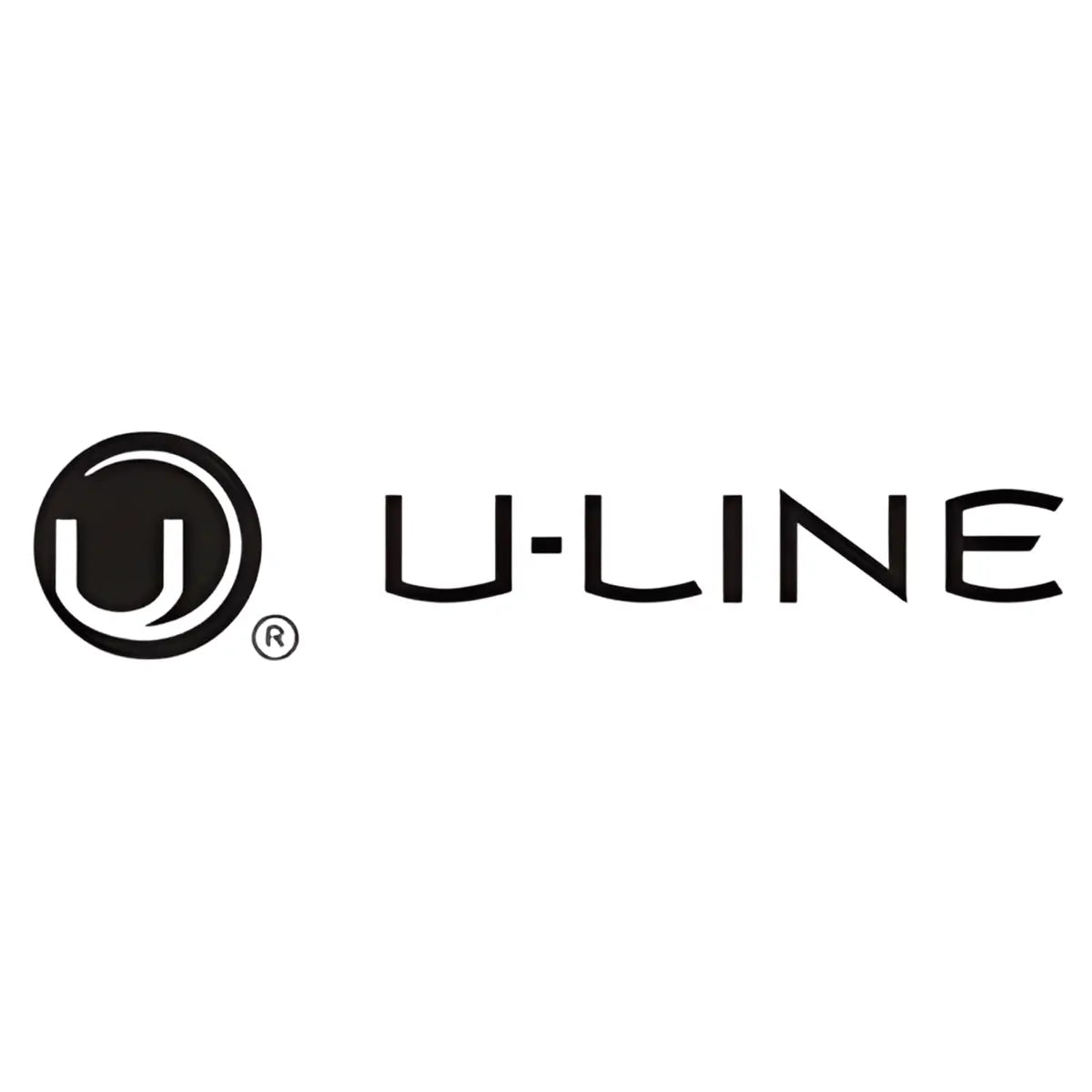 U-Line logo with circular emblem and stylized U icon beside black uppercase U-LINE text on a light gray background.