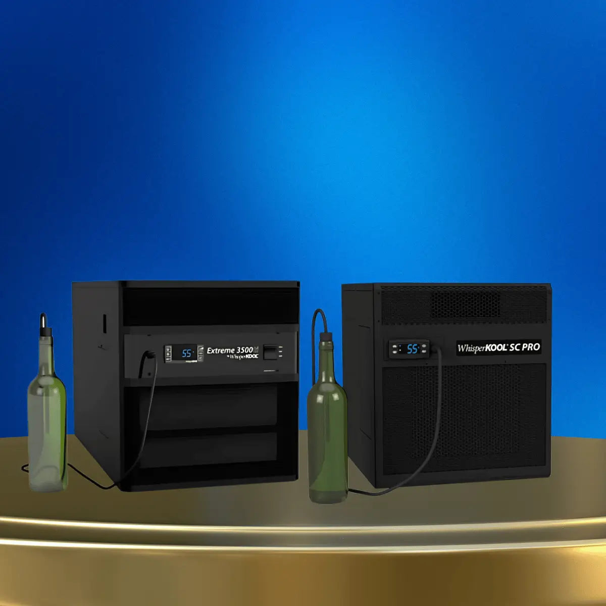 WhisperKOOL 500 to 999 cu ft wine cellar cooling units collection featuring Extreme ti and SC PRO cooling systems