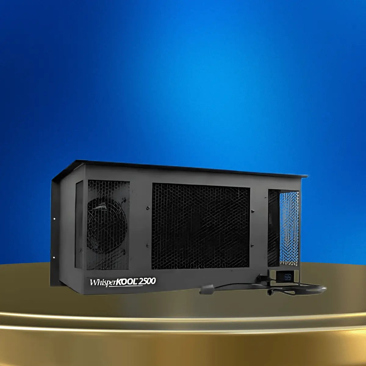 WhisperKOOL cabinet wine cooling system collection featuring compact wine cabinet cooling unit with digital controller