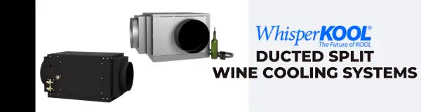 WhisperKOOL Ducted Split Wine Cooling Systems | Luxury Appliances Direct