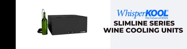WhisperKOOL Slimline Series Wine Cooling Units | Luxury Appliances Direct
