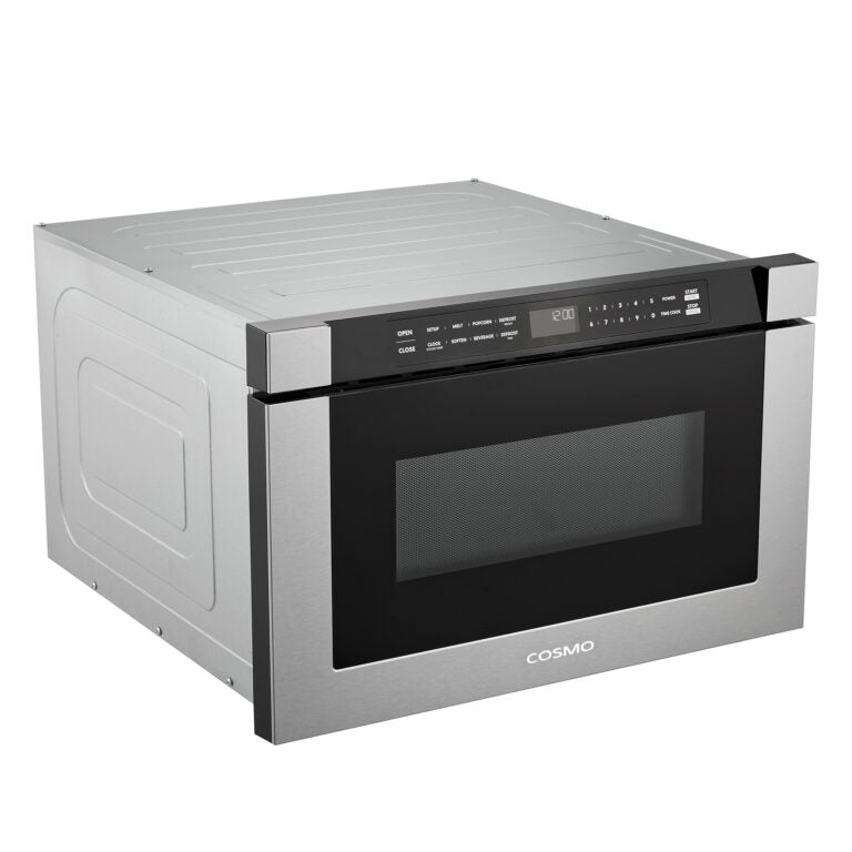 Cosmo 24-inch Built-in Microwave Drawer COS-12MWDSS-NH Side View