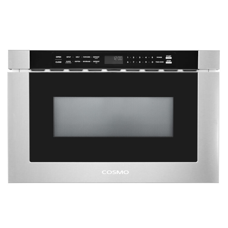 Cosmo 24-inch Built-in Microwave Drawer COS-12MWDSS-NH Front View