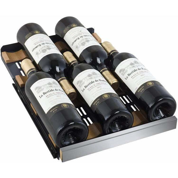Allavino 15" Wide FlexCount II Tru-Vino 30 Bottle Single Zone Right Hinge Wine Refrigerator  VSWR30-1SR20 Wine Coolers Luxury Appliances Direct