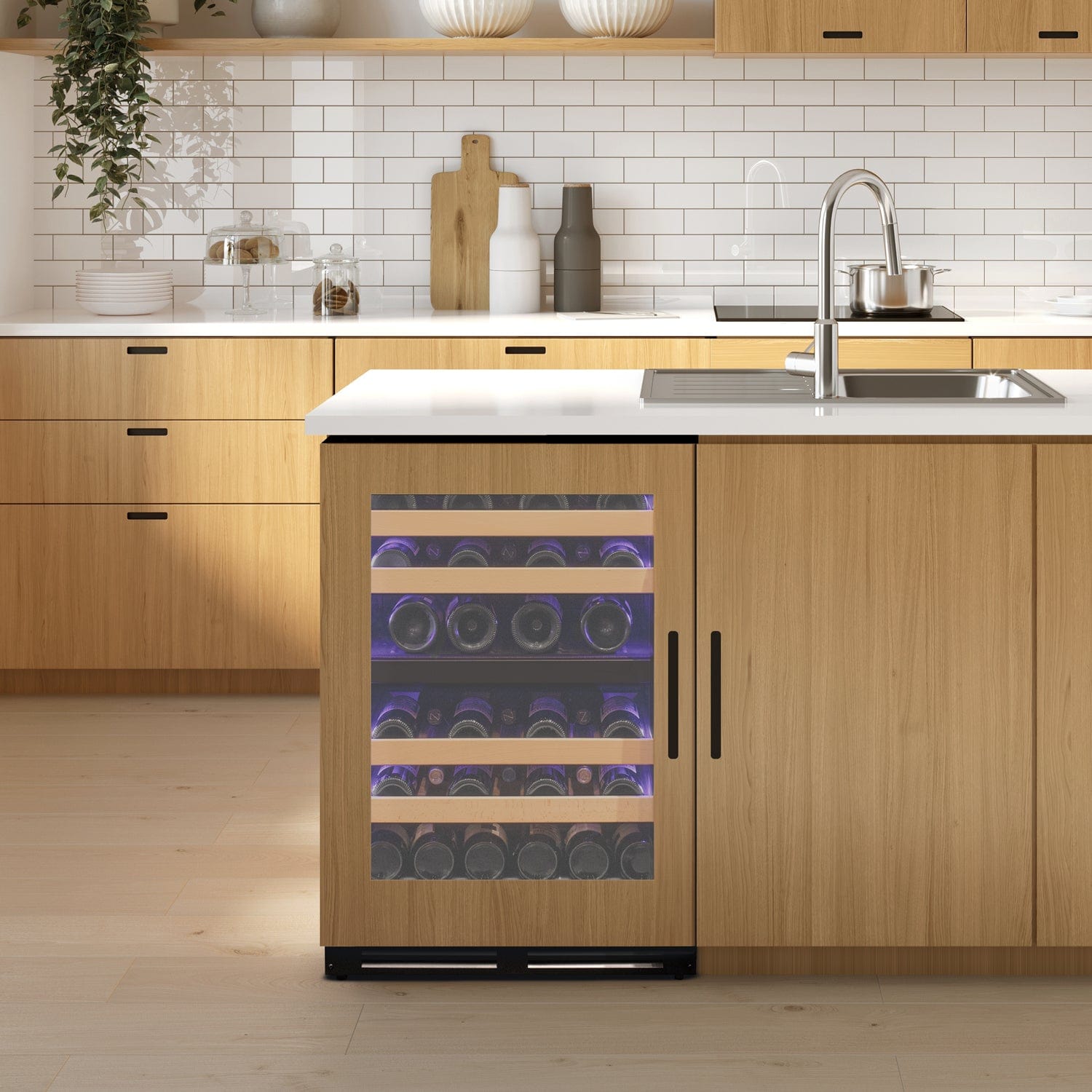 Allavino 24 inch Dual Zone Panel Ready Wine Coolers VCWR-24PRD-2R