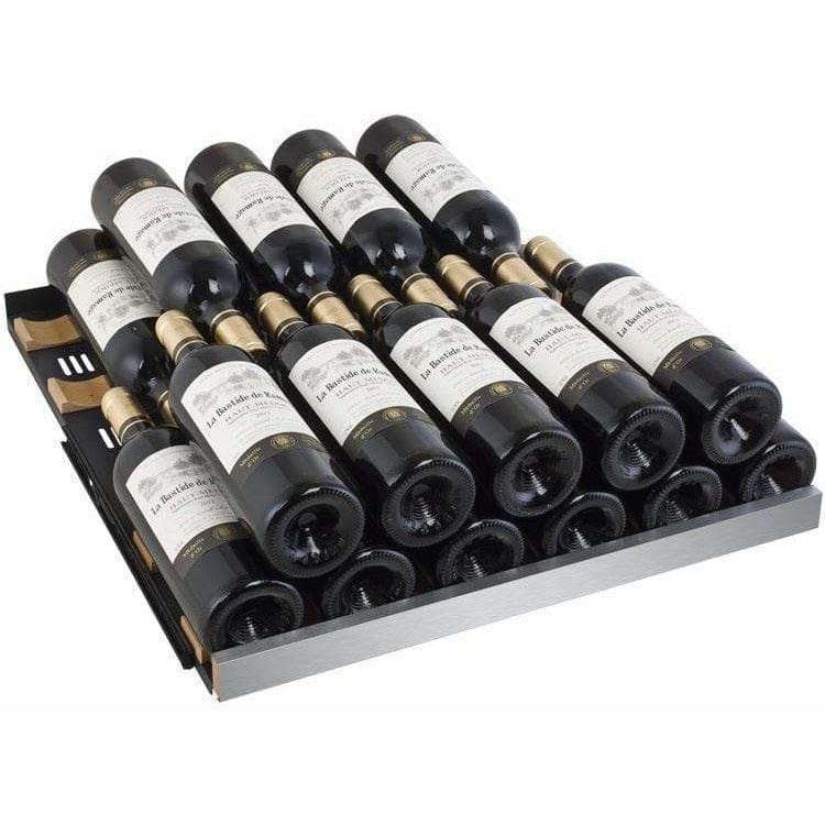 Allavino FlexCount 121 Bottle Dual Zone Left Hinge Wine Fridge VSWR121-2SSLN Wine Coolers VSWR121-2SSLN Luxury Appliances Direct