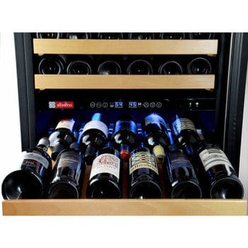 Allavino FlexCount Classic II Tru-Vino 174 Bottle Single Zone Stainless Steel Right Hinge Wine Fridge YHWR174-1SR20 Wine Coolers YHWR174-1SR20 Luxury Appliances Direct