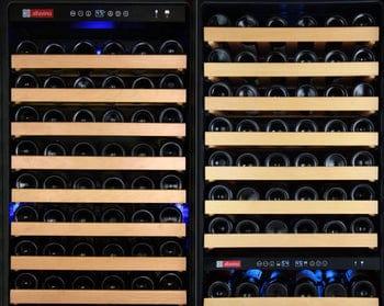 Allavino FlexCount Classic II Tru-Vino 346 Bottle Three Zone Stainless Steel Wine Cooler 3Z-YHWR7274-S20 I Luxury Appliances Direct