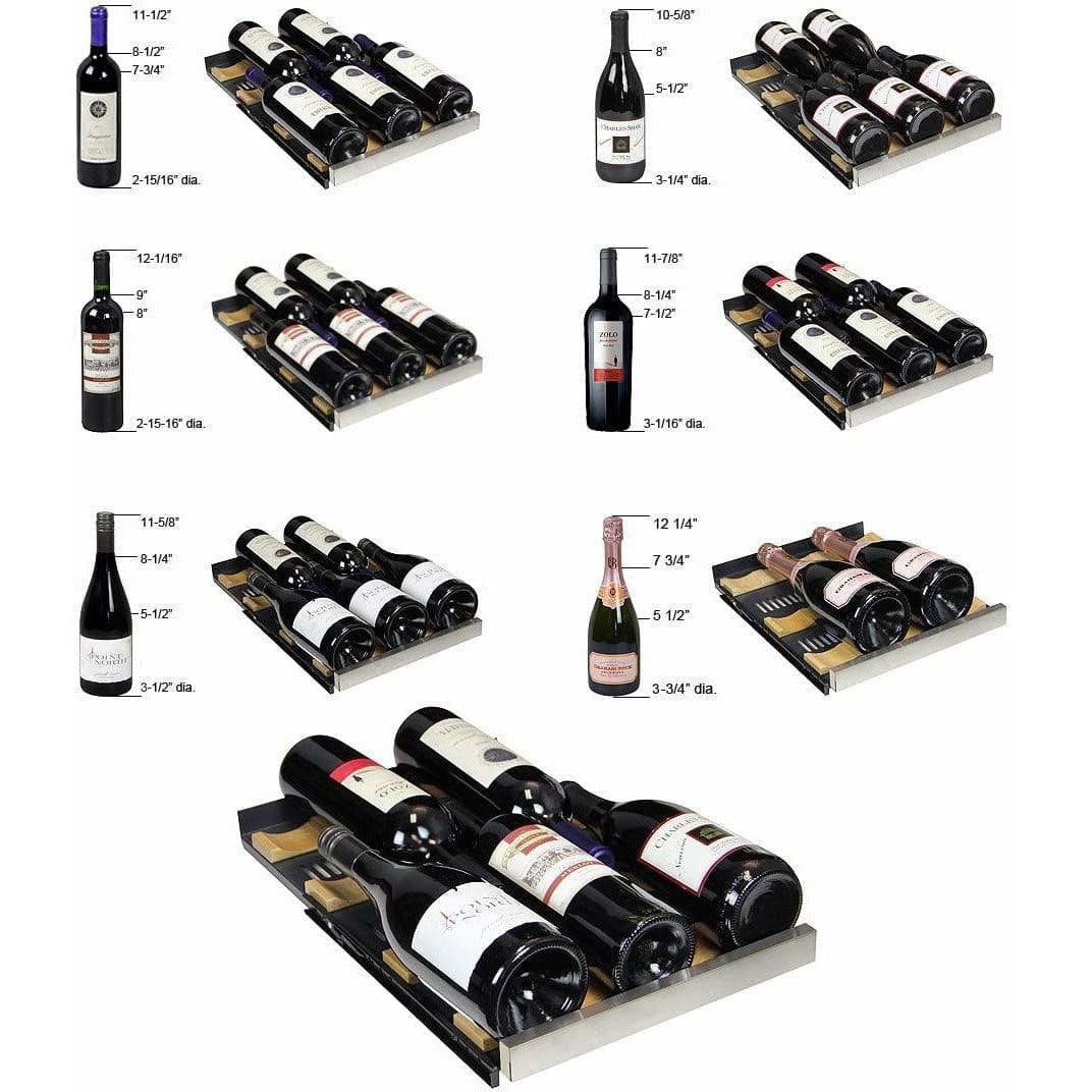 Allavino FlexCount Dual Zone Wine and Beverage Fridge 3Z-VSWB15-3SST Wine/Beverage Coolers Combo 3Z-VSWB15-3SST Luxury Appliances Direct