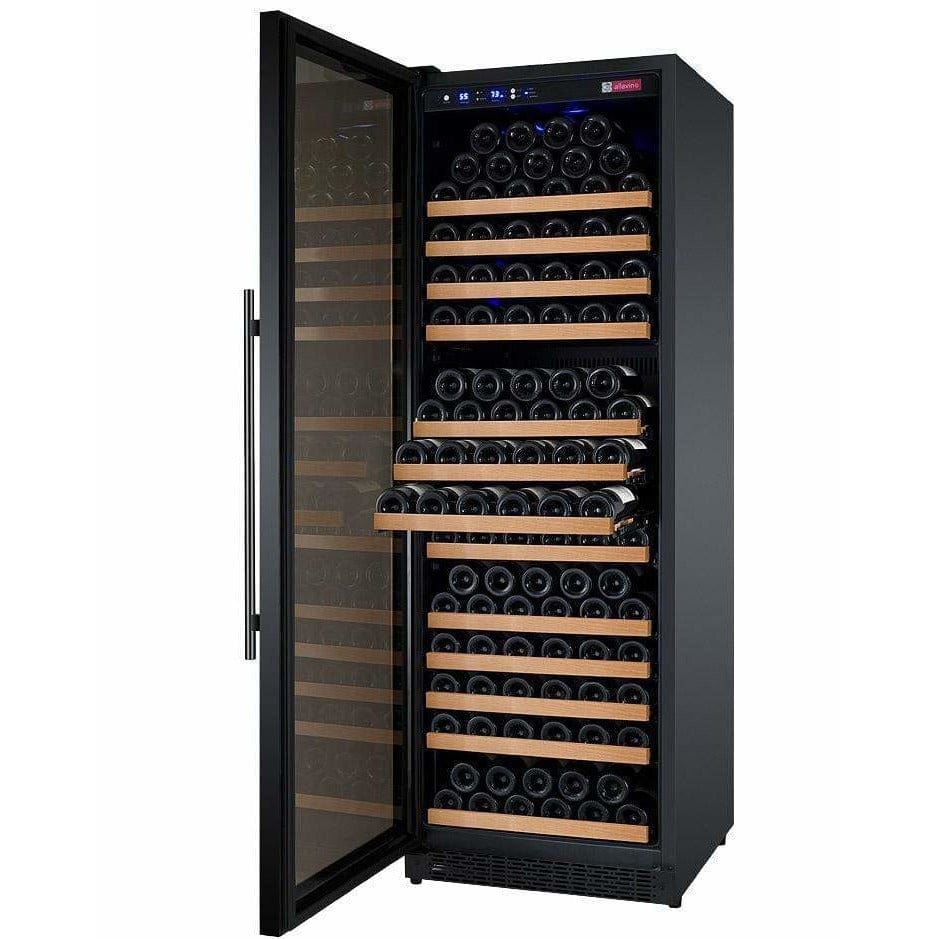 Allavino FlexCount II Tru-Vino 177 Bottle Black Left Hinge Wine Fridge VSWR177-1BL20 Wine Coolers VSWR177-1BL20 Luxury Appliances Direct