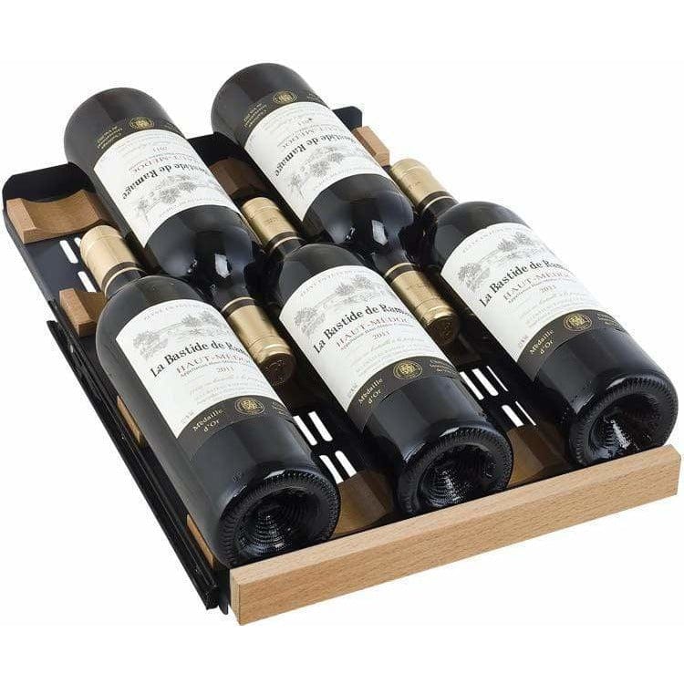 Allavino FlexCount II Tru-Vino 30 Bottle Dual Zone Black Wine Fridge VSWR30-2BR20 Wine Coolers VSWR30-2BR20 Luxury Appliances Direct