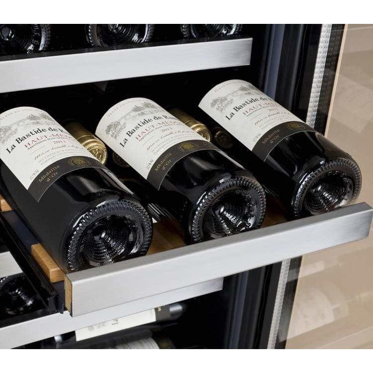 Allavino FlexCount II Tru-Vino 30 Bottle Single Zone Stainless Steel Right Hinge Wine Fridge I Luxury Appliances Direct