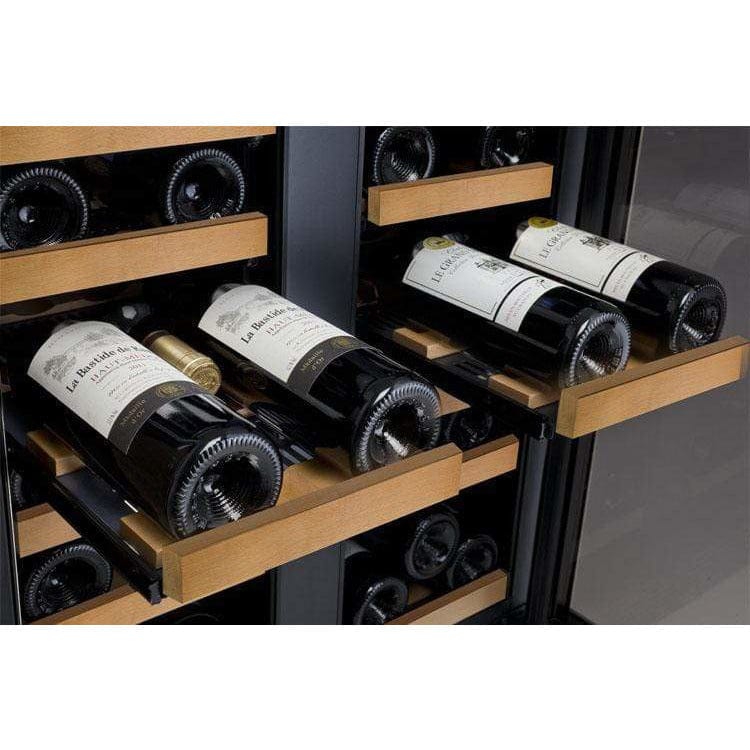 Allavino FlexCount II Tru-Vino 36 Bottle Dual Zone Black Wine Fridge VSWR36-2BF20 Wine Coolers VSWR36-2BF20 Luxury Appliances Direct