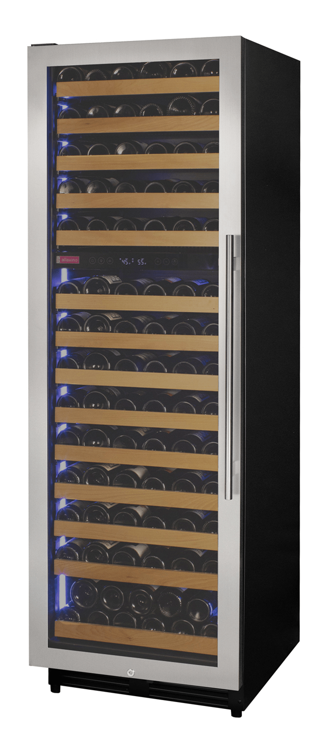 Allavino Reserva 154 Bottle Left Hinge Built-In Wine Refrigerator VSW15471D-2SL I Luxury Appliances Direct