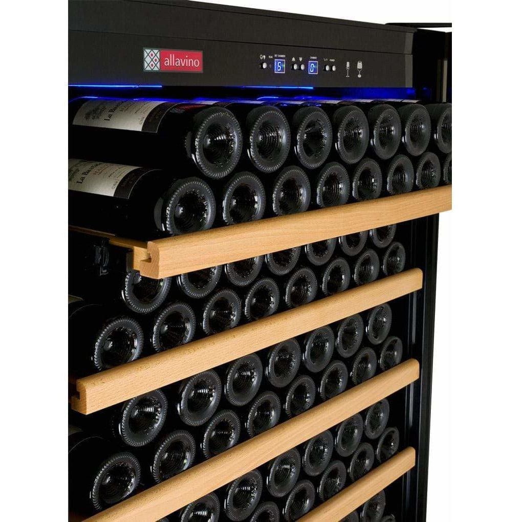 Allavino Vite 305 Bottle Black Door Right Hinge Wine Fridge YHWR305-1BRT Wine Coolers YHWR305-1BRT Luxury Appliances Direct