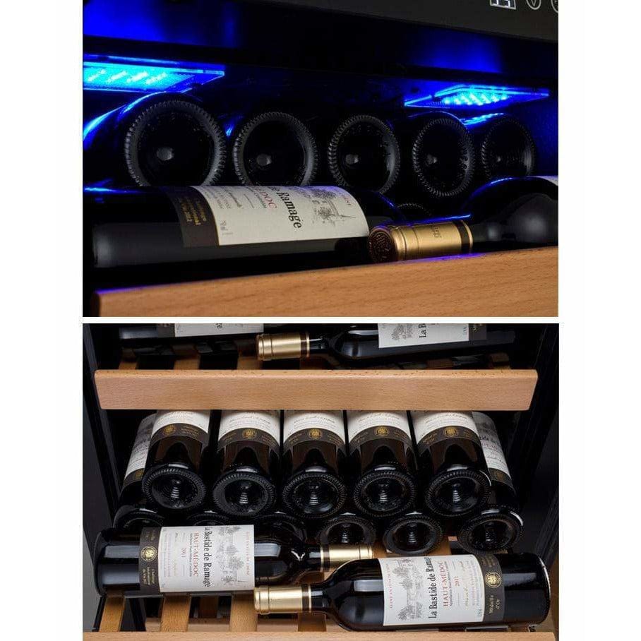 Allavino Vite II Tru-Vino 115 Bottle Stainless Steel Right Hinge Wine Fridge YHWR115-1SR20 Wine Coolers YHWR115-1SR20 Luxury Appliances Direct