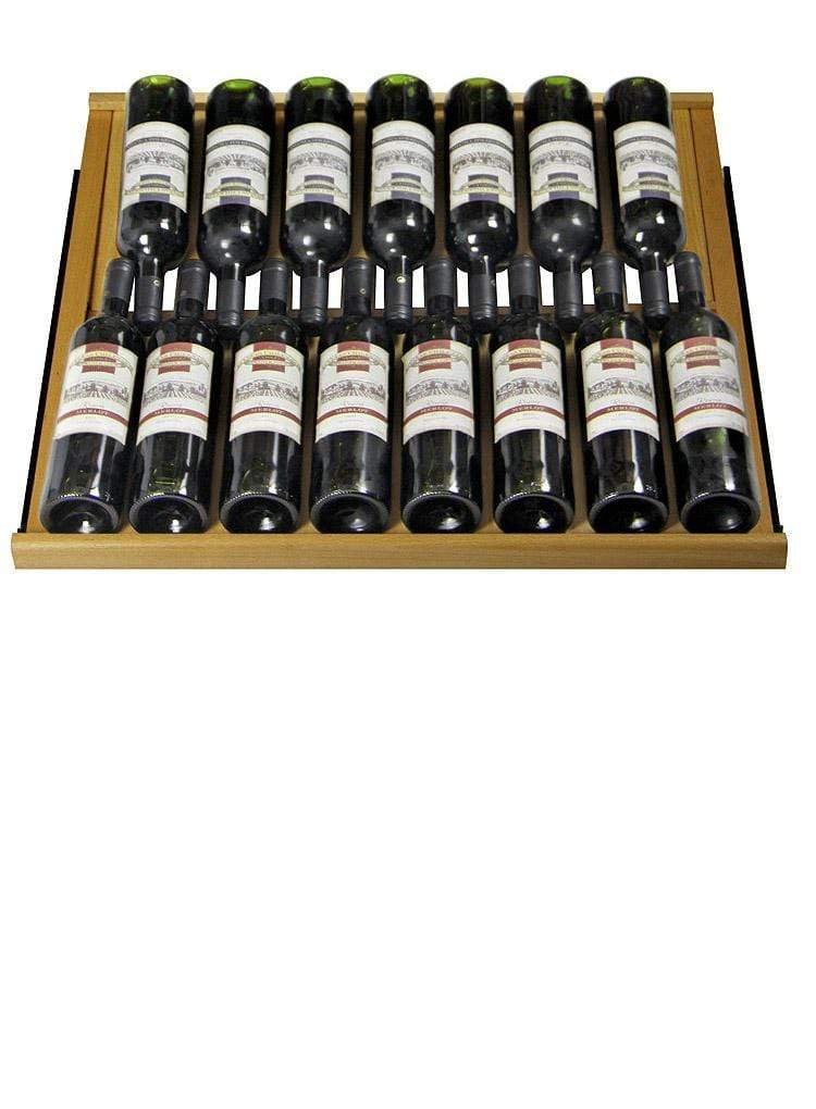 Allavino Vite II Tru-Vino 277 Bottle Single Zone Black Left Hinge Wine Fridge YHWR305-1BL20 Wine Coolers YHWR305-1BL20 Luxury Appliances Direct