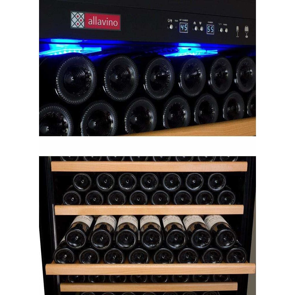 Allavino Vite II Tru-Vino 305 Bottle Single Zone Stainless Steel Left Hinge Wine Fridge YHWR305-1SL20 Wine Coolers YHWR305-1SL20 Luxury Appliances Direct