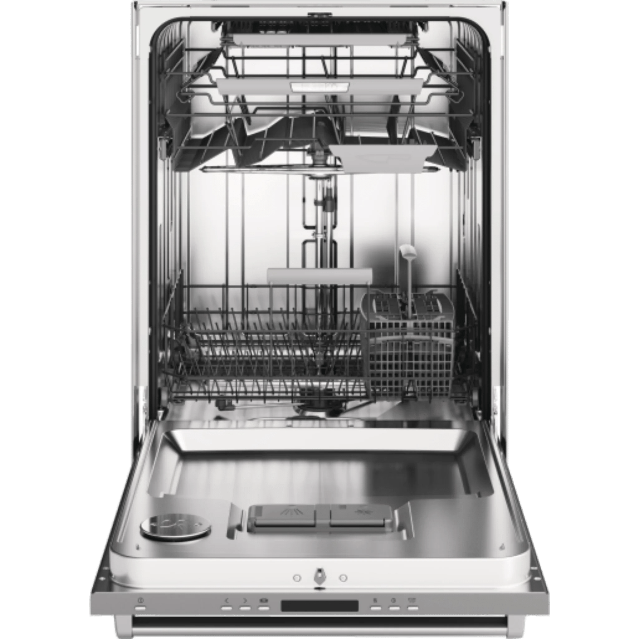 Asko 40 Series 24 Inch Wide 16 Place Setting Energy Star Rated Built-In Top Control Dishwasher with Turbo Drying and Pro Handle Dishwashers DBI664PHXXLS Luxury Appliances Direct