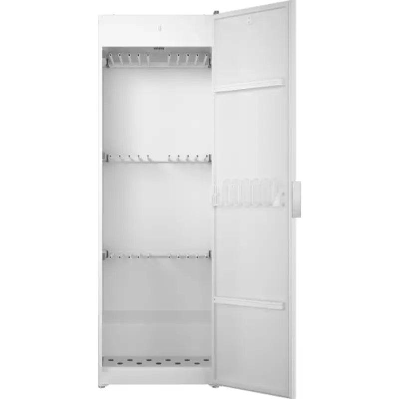 ASKO DC7784VW 24-Inch Freestanding Vented Drying Cabinet – White Open Empty