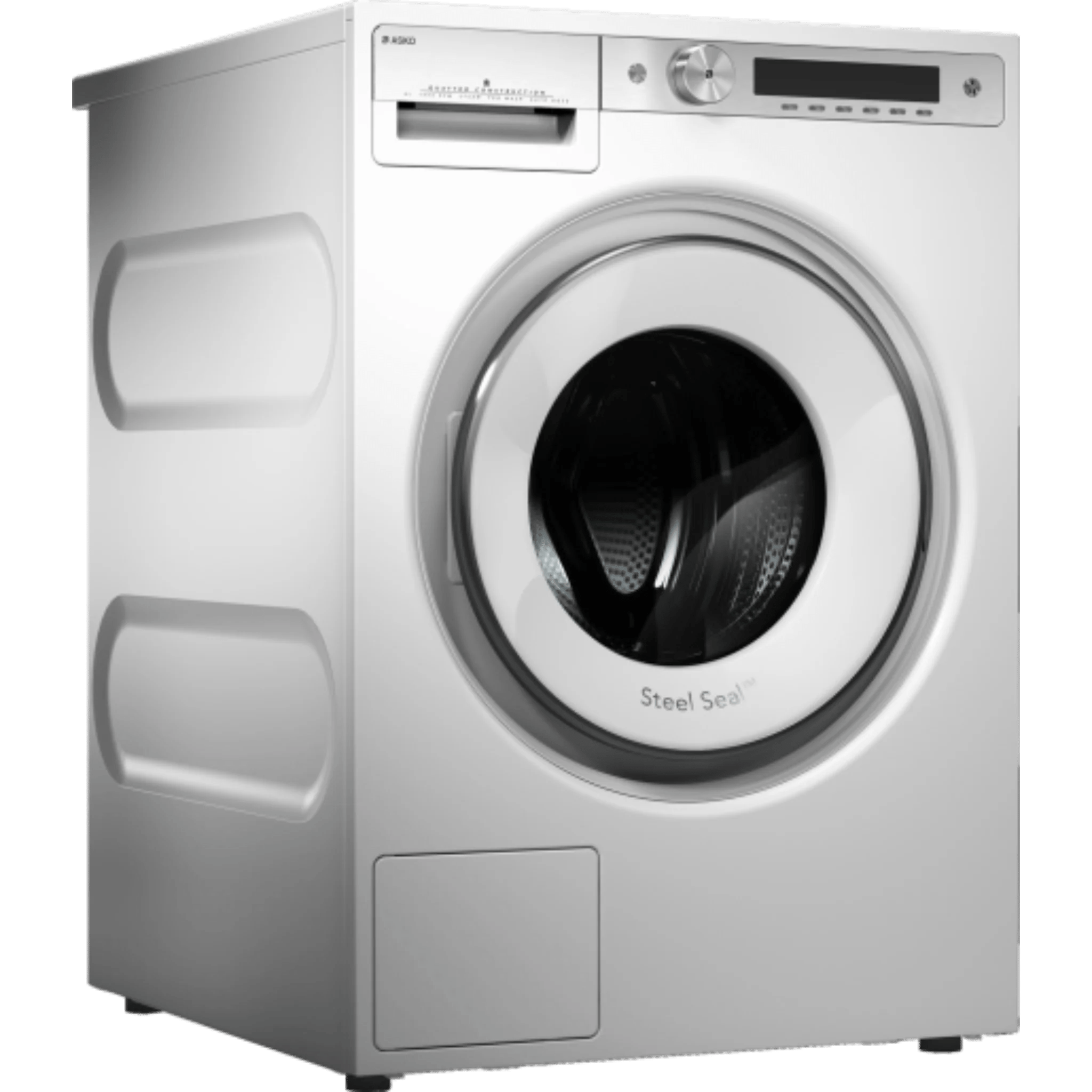 Asko Style Series 24 Inch Wide 2.8 Cu Ft. Front Loading Washer with Auto Dosing System Washers & Dryers W6124XW Luxury Appliances Direct