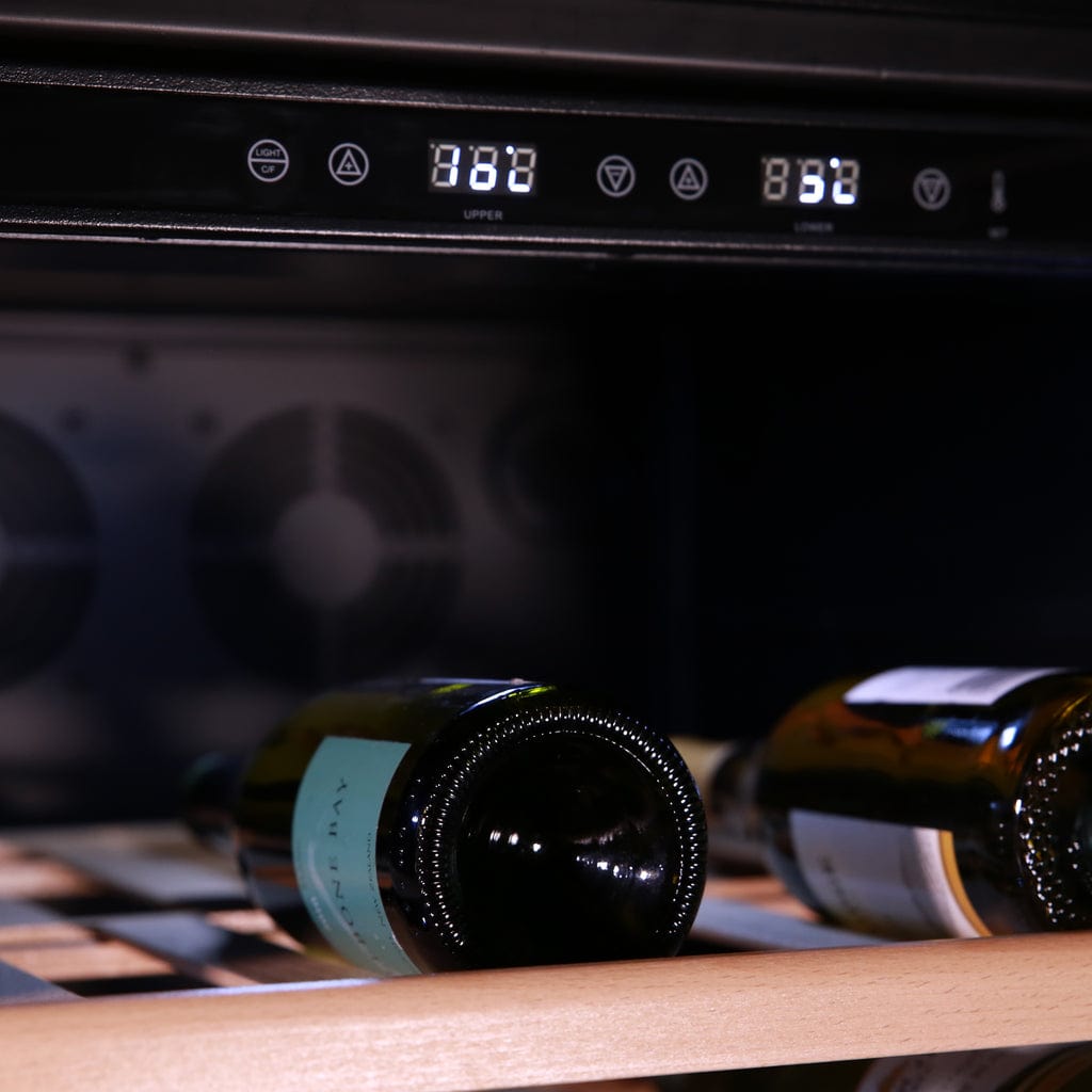 Avanti 108 Bottle ELITE Series Wine and Beverage Cooler WCDD108E3S Wine/Beverage Coolers Combo WCDD108E3S Luxury Appliances Direct