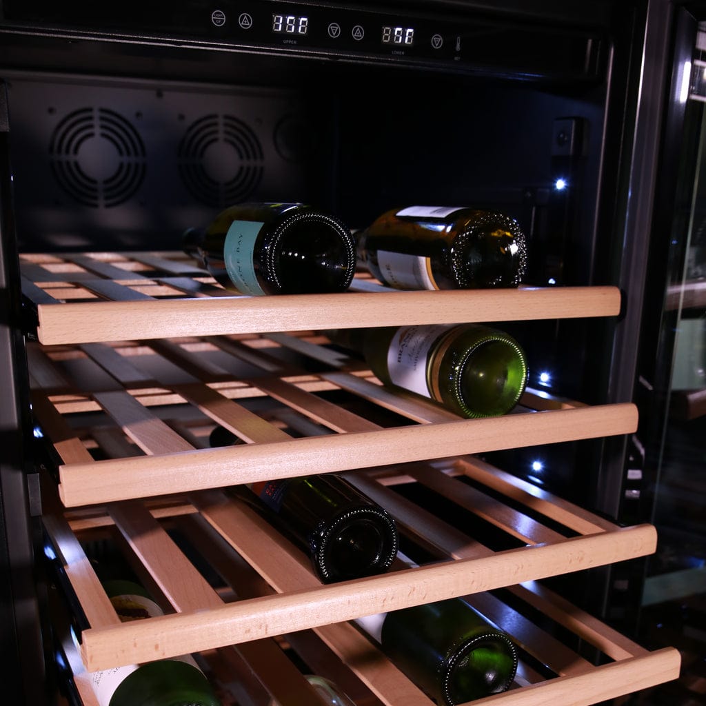 Avanti 108 Bottle ELITE Series Wine and Beverage Cooler WCDD108E3S Wine/Beverage Coolers Combo WCDD108E3S Luxury Appliances Direct