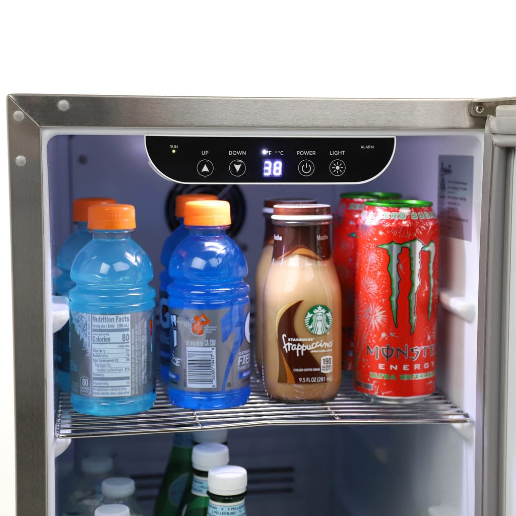 Avanti 2.9 cu. ft. ELITE Series Outdoor Built-In Refrigerator OR1533U3S Refrigerators OR1533U3S Luxury Appliances Direct