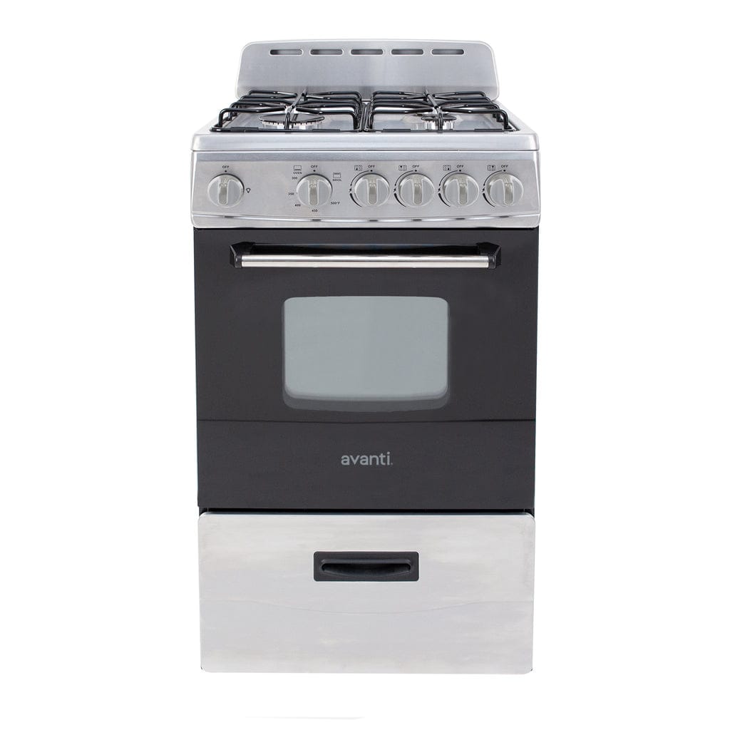 Avanti 20-inch Compact Gas Range Oven GR2011C