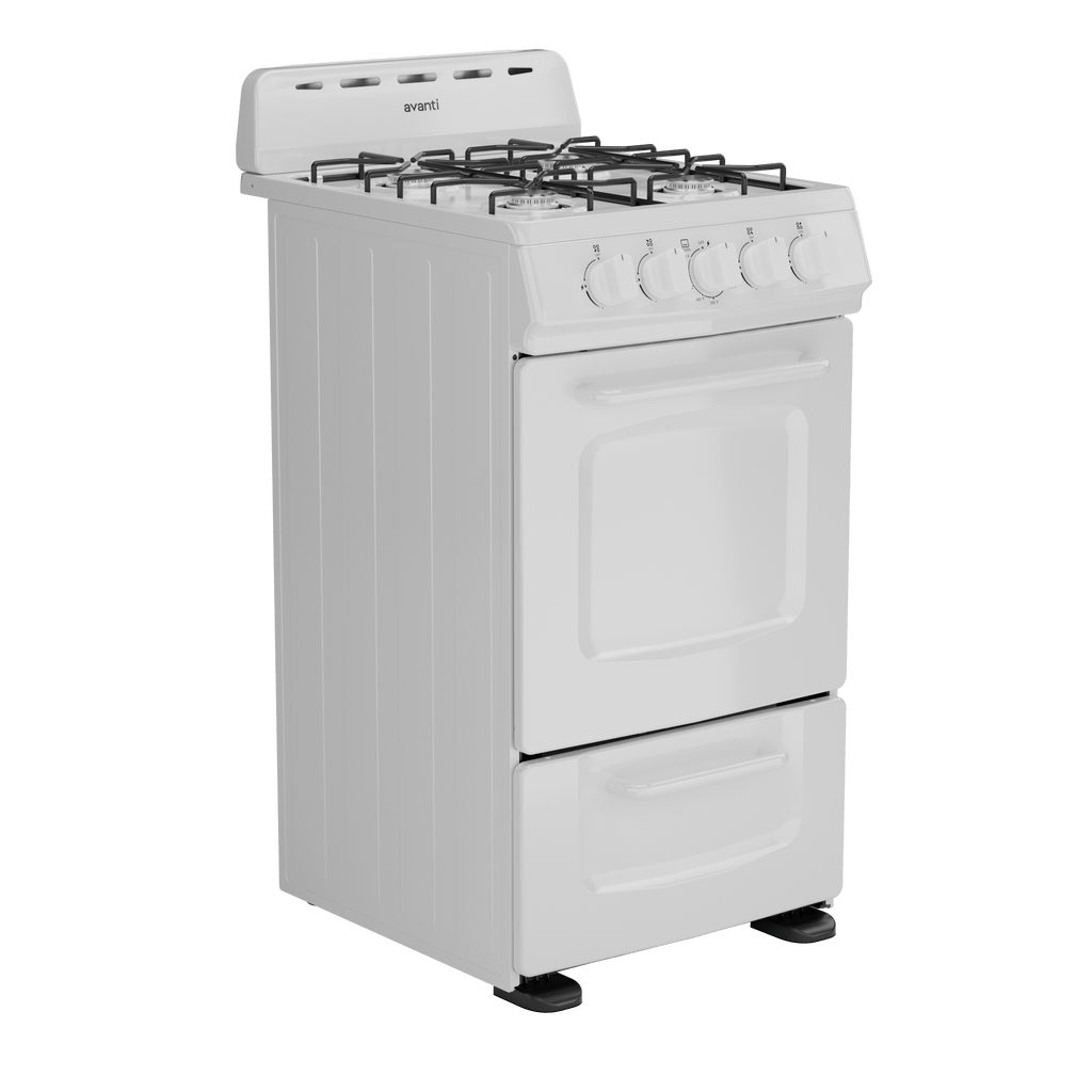 Avanti 20-inch Gas Range Oven GRO20P0W