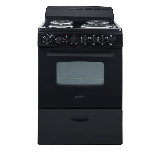 Avanti 24-inch Electric Range Oven with Framed Glass Door