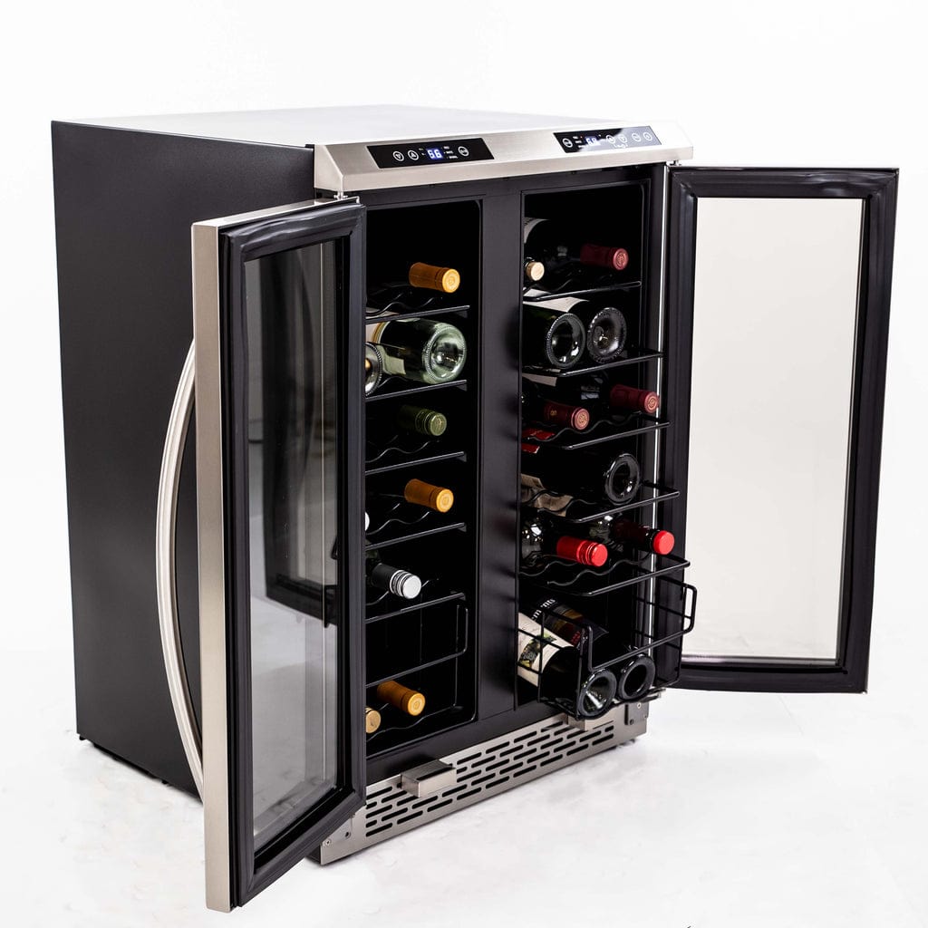 Avanti 38 Bottle Capacity Dual-Zone Wine Cooler WCV38DZ Wine Coolers WCV38DZ Luxury Appliances Direct