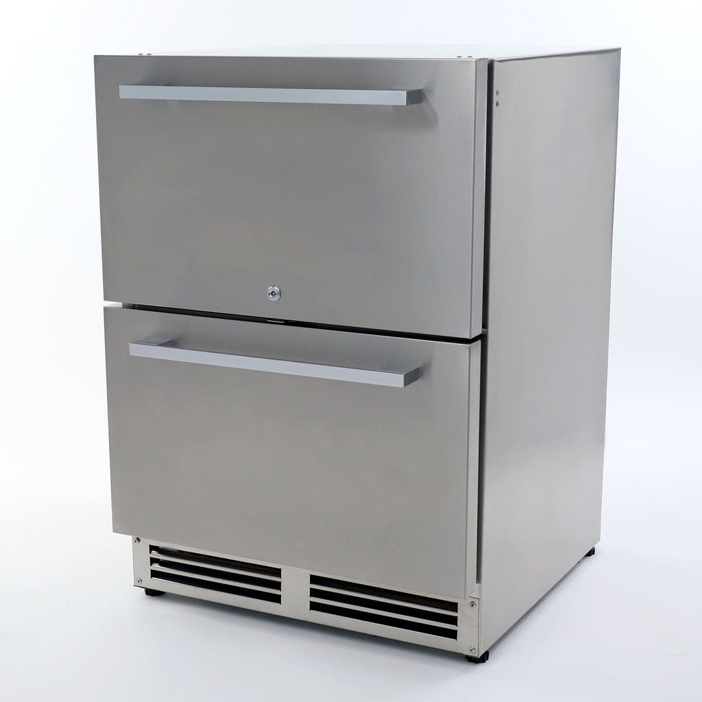 Avanti 5.2 cu. ft. Outdoor Refrigerator Dual Drawer OR525U5D Refrigerators OR525U5D Luxury Appliances Direct