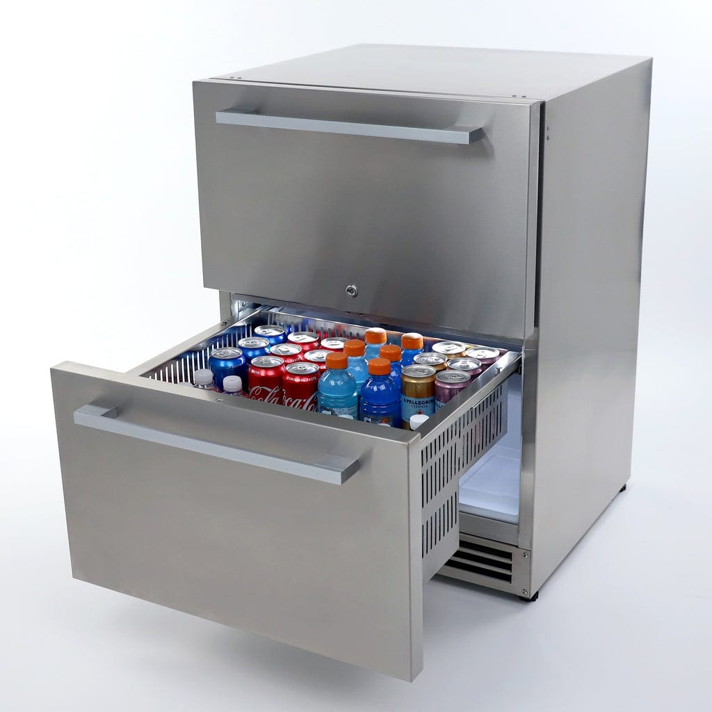 Avanti 5.2 cu. ft. Outdoor Refrigerator Dual Drawer OR525U5D I Luxury Appliances Direct