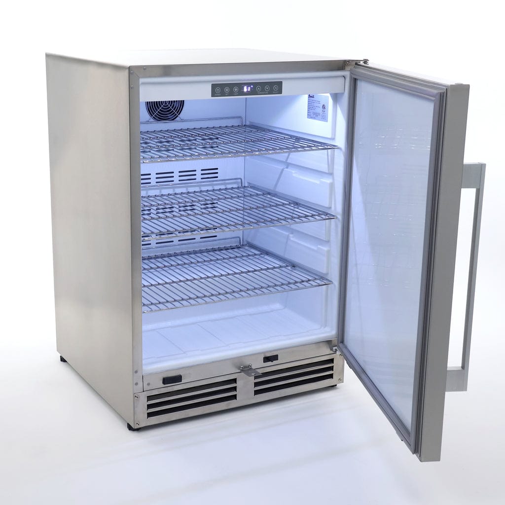 Avanti 5.4 cu. ft. ELITE Series Outdoor Refrigerator Solid Door OR543U3S Refrigerators OR543U3S Luxury Appliances Direct
