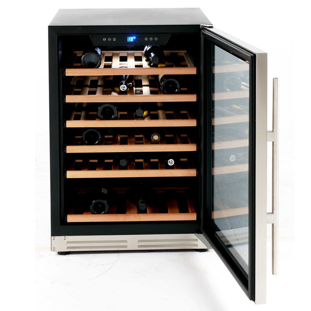 Avanti 51 Bottle DESIGNER Series Wine Cooler WCF51S3SS Wine Coolers WCF51S3SS Luxury Appliances Direct