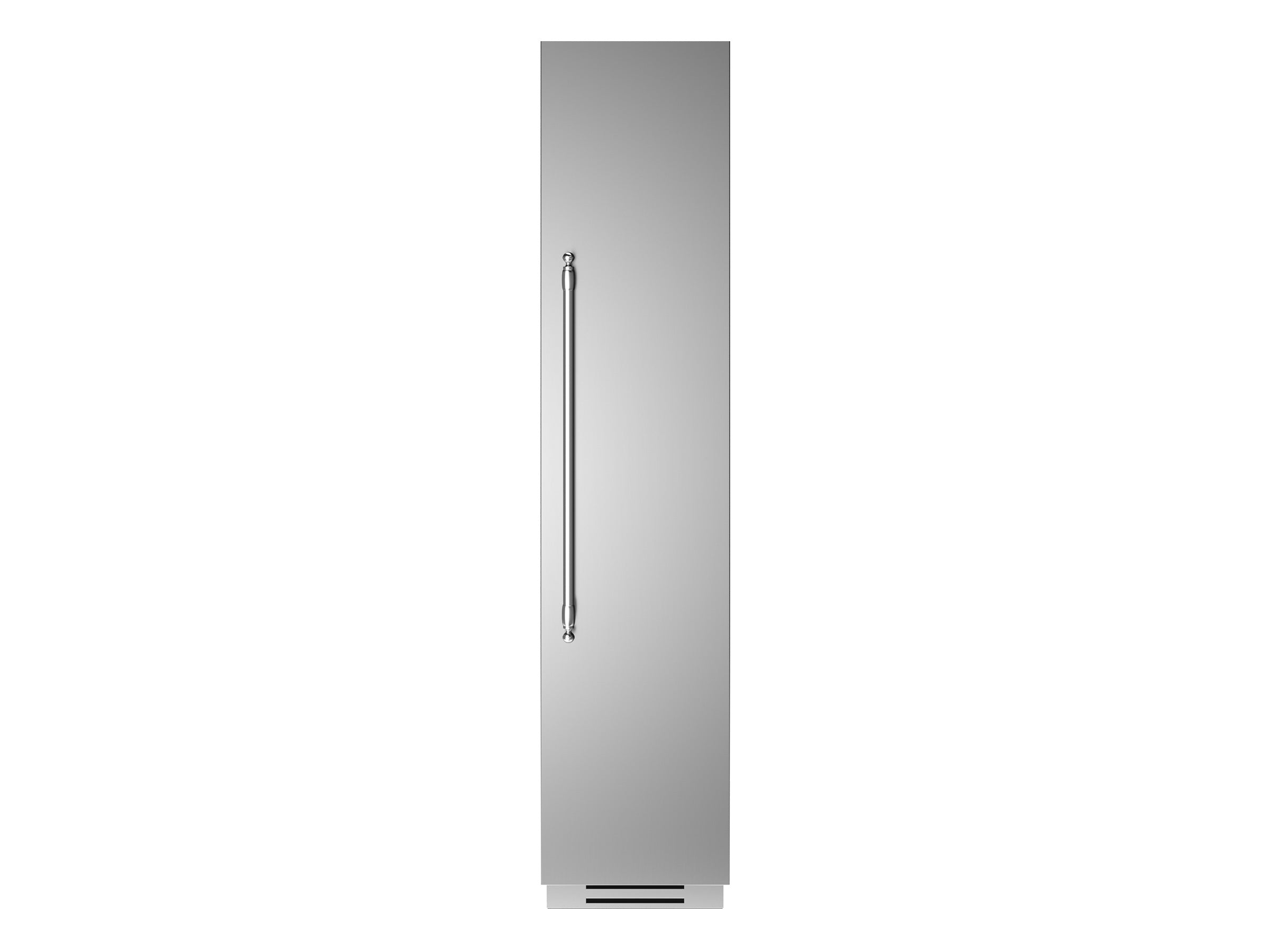 Bertazzoni 18" 8.2 Cu.Ft. Stainless Steel Built-in Freezer Column With Automatic Ice Maker and Right Swing Door REF18FCIPIXR/23 Luxury Appliances Direct