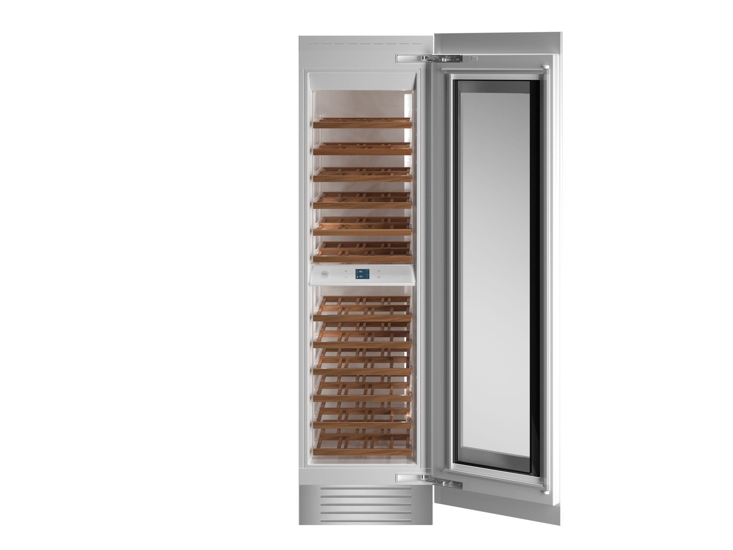 Bertazzoni 24" Panel Ready Built-in Wine Cellar Column With Right Swing Door REF24WCPRR/23 Luxury Appliances Direct