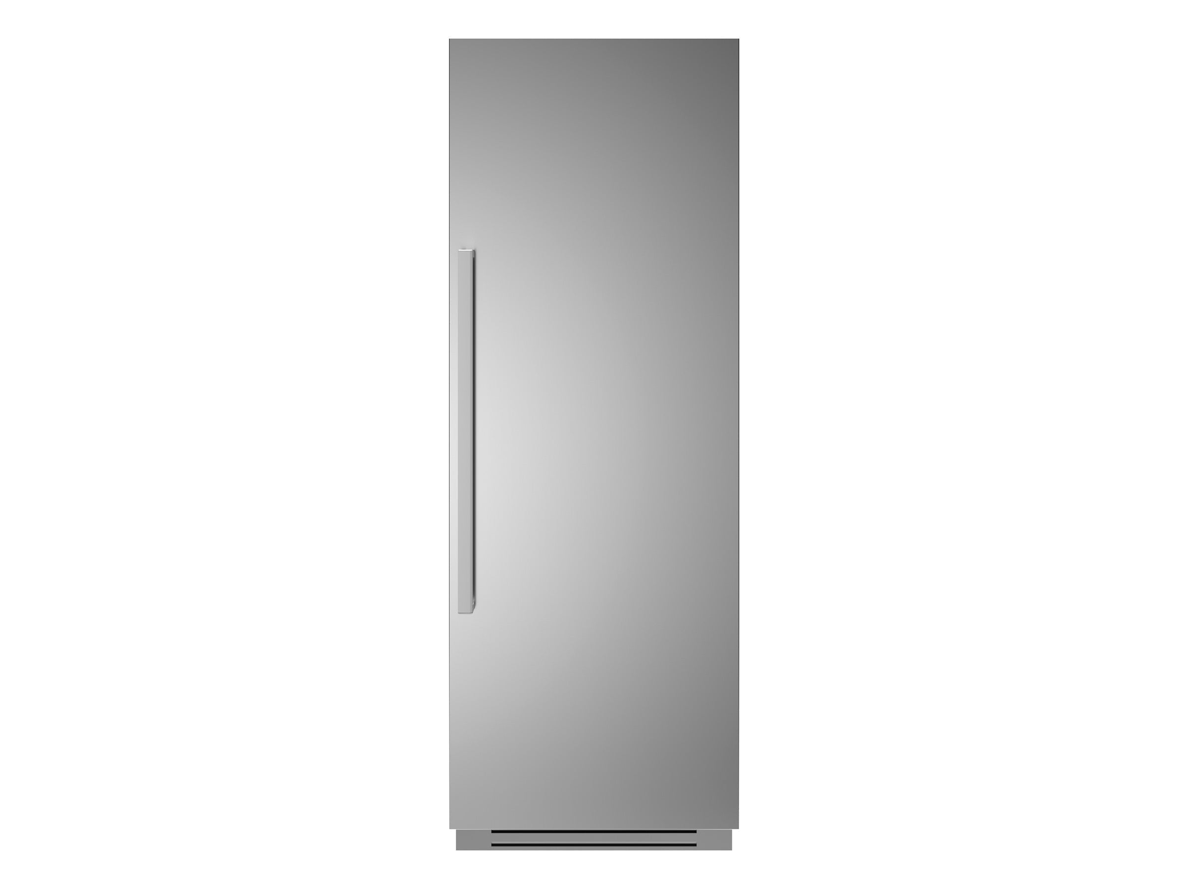 Bertazzoni 30" 16.8 Cu.Ft. Stainless Steel Built-in Freezer Column With Automatic Ice Maker and Right Swing Door REF30FCIPIXR/23 Luxury Appliances Direct