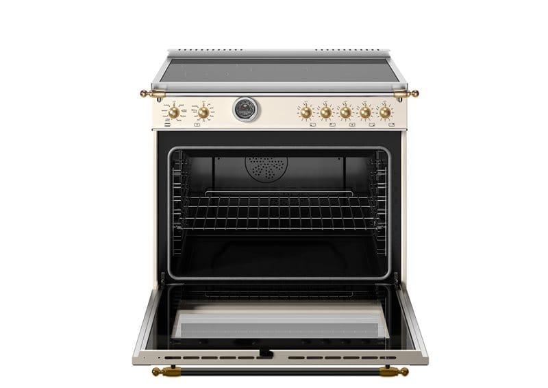 Bertazzoni Heritage Series 36 inch 5 Heating Zones Induction Ranges