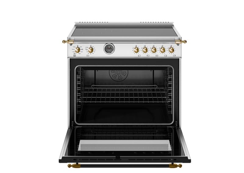 Bertazzoni Heritage Series 36 inch 5 Heating Zones Induction Ranges